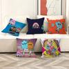 Amazing World of Gumball Personalized Pillow Dust Cover Bedroom Kids Party Decoration Pillowcase Birthday Children Gift