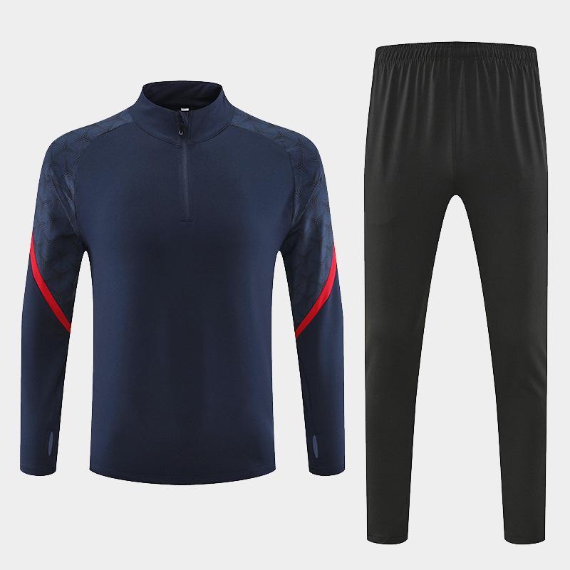 Men's Quick-Dry Sports Suit: Long Sleeve Set for Running, Cycling, Football & Training