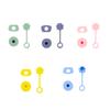 3 Pezzi Tappo per Cannuccia in Silicone Copertura Antipolvere Tappo Ermetico Tappi Anti-Sversamento per Bicchieri da Viaggio e Bicchieri d'Acqua da Esterno