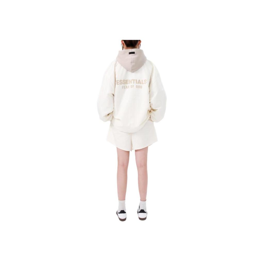 Fear of God Essentials Running Short Cloud Dancer Men Bottoms Cream 160BT232021F