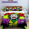 Joker'S Mania Print 3Pcs Bedding Setduvet Cover With 2 Bedropillowcase Home Birthday Gift