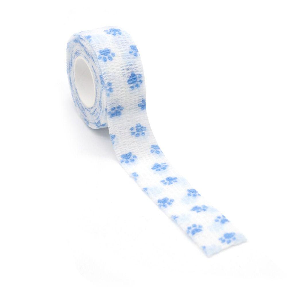 5 M Medical Waterproof Cotton White Adhesive Tape Strain Injury Care Self-Adhesive Sport Binding Physio Muscle Elastic Bandage