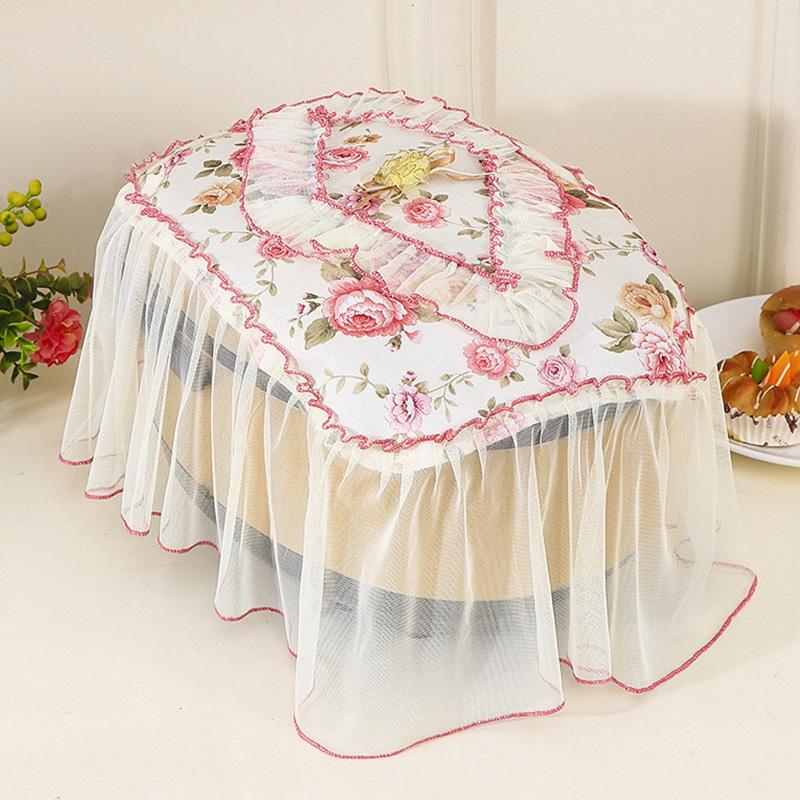 1PC Dust-proof Cover Air Fryer Dust Cover Polyester Protector Cover Electric Rice Pot Dust Cover