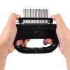 Black 48‑Needles Meat Beaf Steak Tenderizer Tool With Handle Kitchen Cooking Accessory