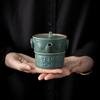 Merchandise Sanxingdui Kuaike Cup One Pot Two Cups Portable Travel Tea Set Bronze Mask Household Outdoor Teapot
