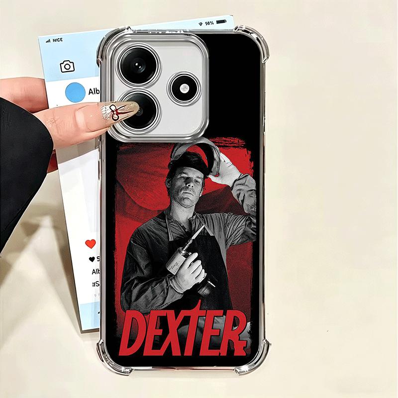 

Dexter Morgan TV Soft Phone Case For Xiaomi Poco X7 X8 Pro Max X6 X5 X3 F8 Ultra F7 M8 M7 M5S Redmi 15C 15A 15 14C 13C 12C 13 12 Xiaomi Poco X3 Pro