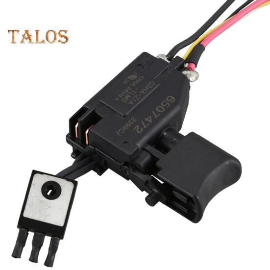 Piese de schimb comutator Instalare plug-and-play Contacte de înaltă precizie Comutator pentru Makita 650731-7 6506379 DDF456Z BHP446Z BDF456Z BDF456 RFE