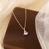 Banyan Tree S925 Silver Elegant Zircon Clavicle Necklace for Women