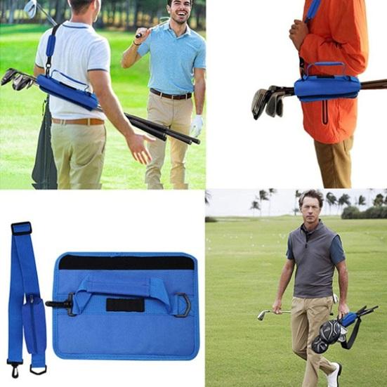 Taška na golfové hole Lehká taška na přenášení pro muže Ženy Děti s polstrovanými ramenními popruhy a bočními kapsami pro cestování Driving Range Nedělní golfová taška