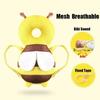 Little Bee Baby Head Protection Hat Soft Plush Anti Fall Pillow Breathable Cute Learning Walking Safety Pad for Toddlers