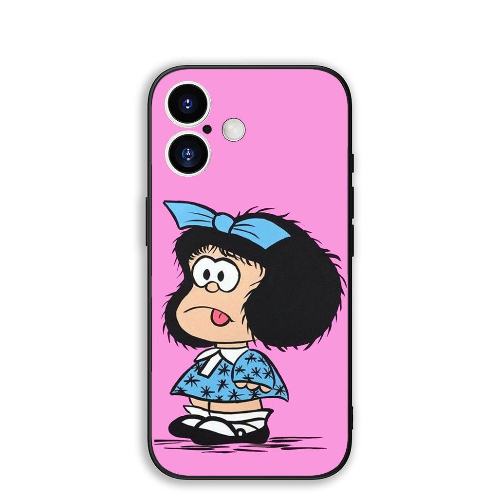 

for Samsung Galaxy Note 20 Ultra 10 8 9 S10 Plus Lite S8 A70 A24 A25 S10E A21S A37 A57 A51 A7 Case Poster M-Mafaldas Cartoon Galaxy Note9