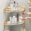 Practical Bathroom Shelves Wall-mounted Triangle Storage Rack Shampoo Storage Rack  Household