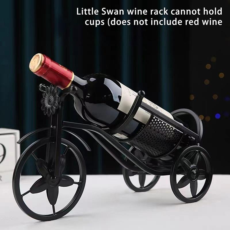 Creative Metal Wine Rack Vintage Wine Bottle Storage And Holder Bar Home Decoration Display Stand