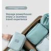 8-6 Pcs Travel Storage Bag Set, Clothing Organizer Packing Bags Suitcase Luggage Organizer Pouches
