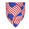 Polyester Pet Bandana for Small Dogs and Cats Adjustable Triangle Scarf Neck Accessory Decorative Bib for Pets Outdoor Indoor Use