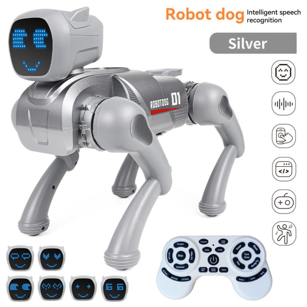 Programmable Smart Robot Dog Remote Control Interactive Robot Dog Voice Command Robot  Best Gift