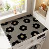 TEMU Retro Diatom Mud Water-Absorbing Non-Slip, Wear-Resistant, Easy-Clean Desk Mat.