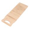 Bamboo Washboard Wooden Color Approx 19.7in Long Thickened Natural Bamboo Wear Resistant Sturdy Durable Wash Board