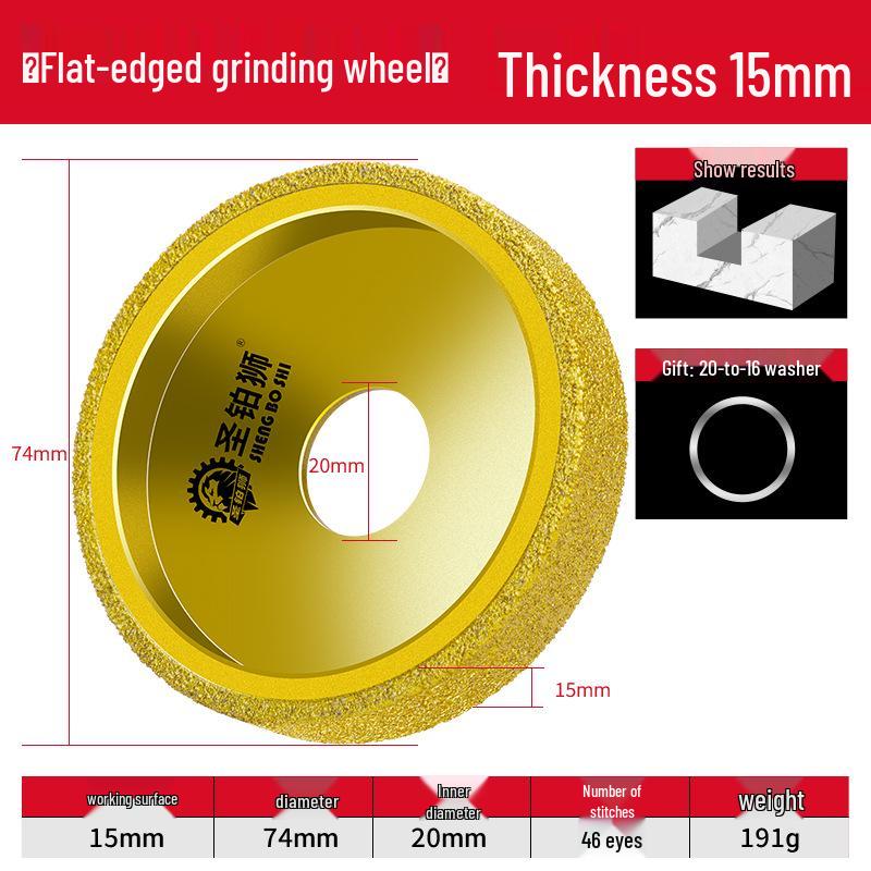 Taichung Diamond Grinding Tool for Marble, Quartz, and Tile Polishing and Trimming