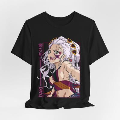 Anime Daki Grafické tričko, Anime tričko, Tričko pro fanoušky kreslených filmů, Unisex tričko, Dárek