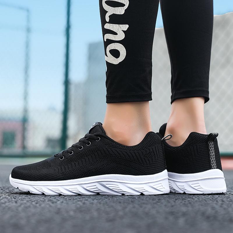 Новая мода летающая тканая спортивная повседневная мужская обувь с мягкой подошвой — фото 18