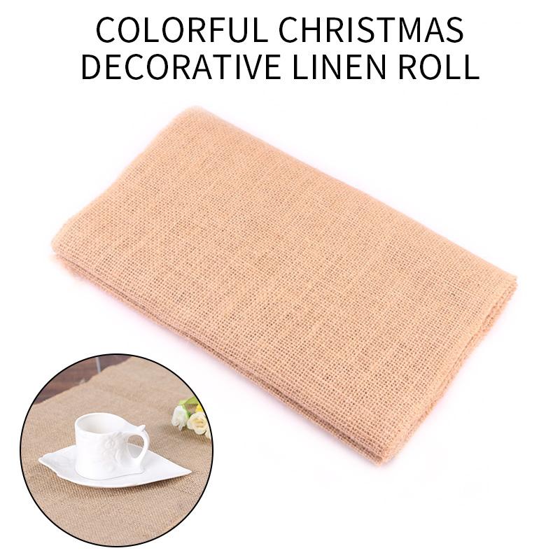 Linen Rool Buy Fashion Retro Country Style Wedding Festive Decoration Linen Roll ...
