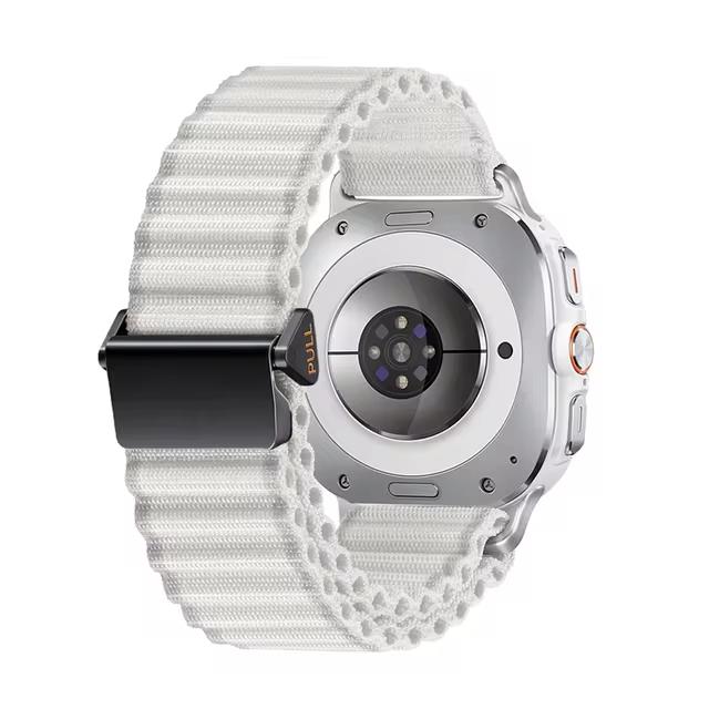 Sports Nylon Braided Band for Samsung Galaxy Watch Ultra 2025 47mm Strap Correa for Samsung Ultra 47mm Wristband No Gap Bracelet