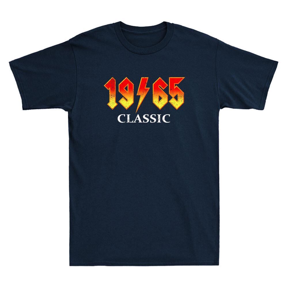 Vintage 1965 Classic Rock Legend 60 Year Old 60th Birthday Funny Unisexs Tshirt