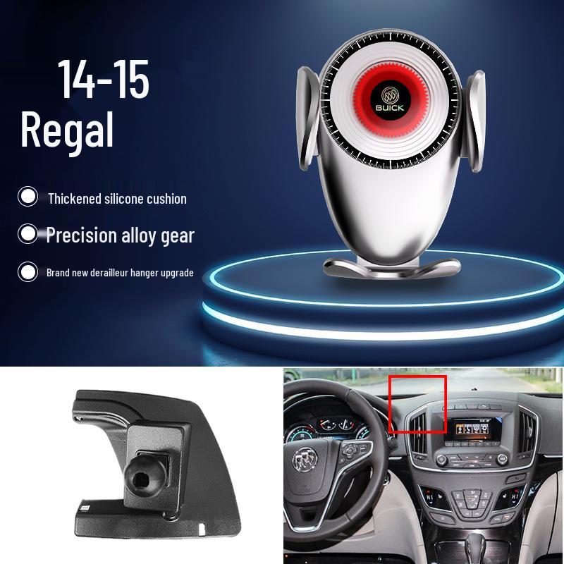 Buick Excelle Regal Verano GL8 Envision Car Phone Holder: New Navigation Gravity Mount