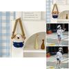 Children Nylon Cute Dog Shoulder Bag With Breathable And Durable Design For School Use