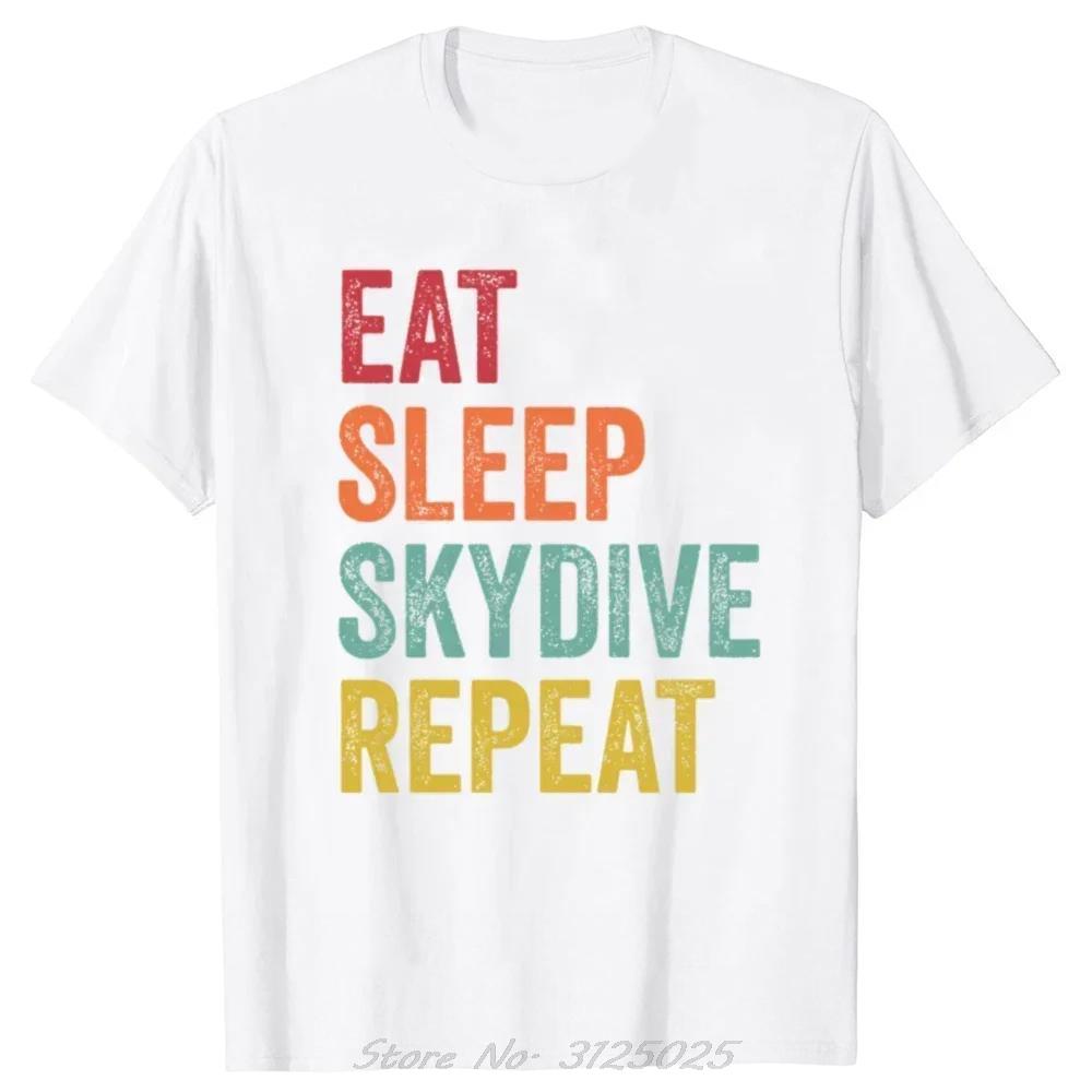 New Funny Graphic Print Tshirt Skydivers T Shirt Unisex Casual Streetwear Jump Skydive Birthday Gift Tshirt Loose Streetwear Tees