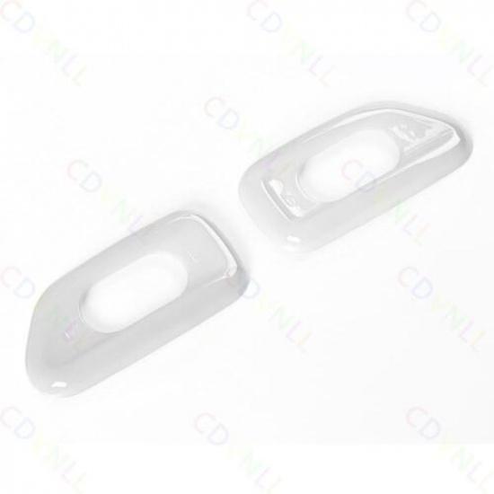 Interior Door Handle Lock Switch Trim For Jeep Wrangler JK JKU 11+ Bright White
