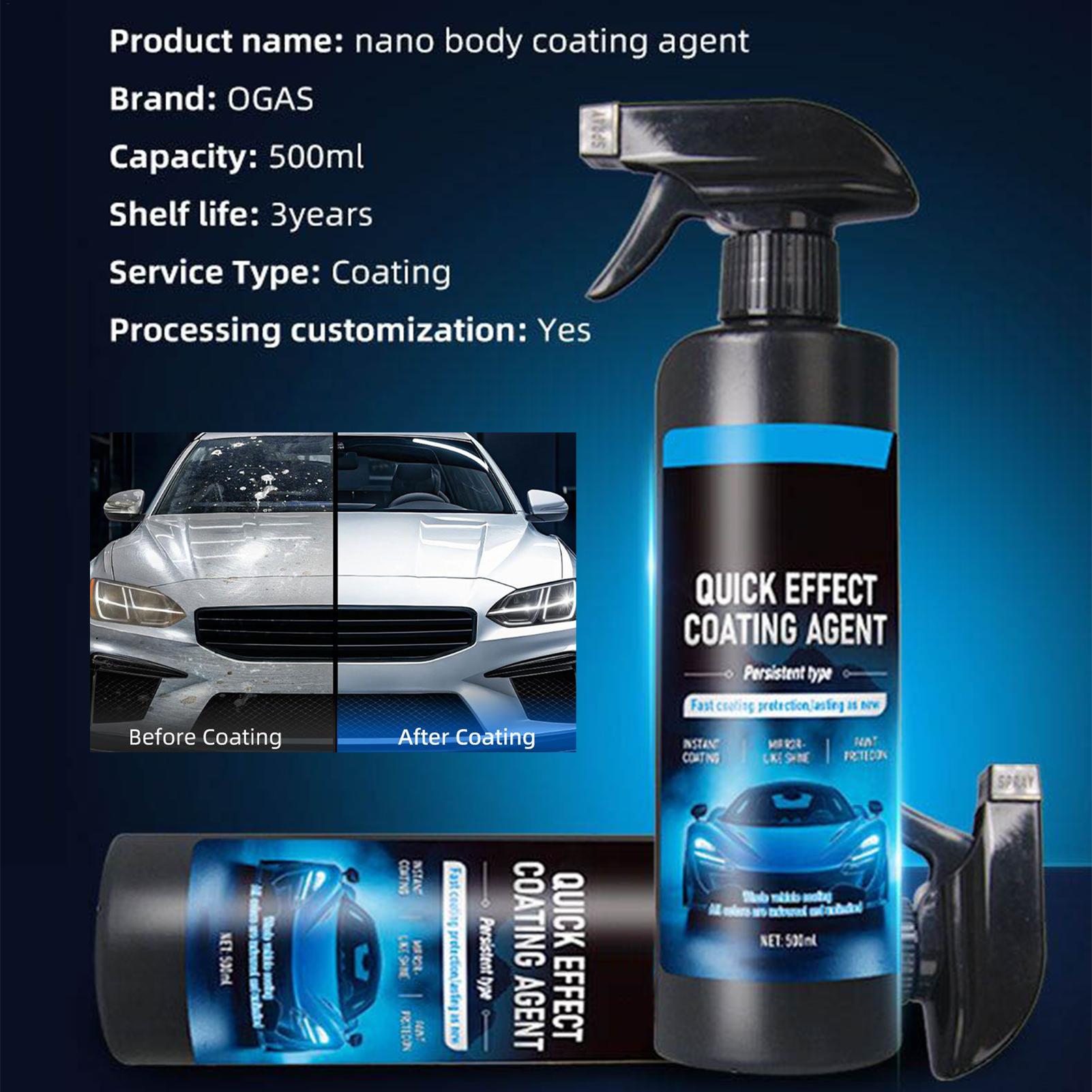 

Quick Effect Coating Agent High Gloss Paint Repair Car Paint Polishing Hydrophobic Coating Spray For Marine Windshield Door China Mainland
