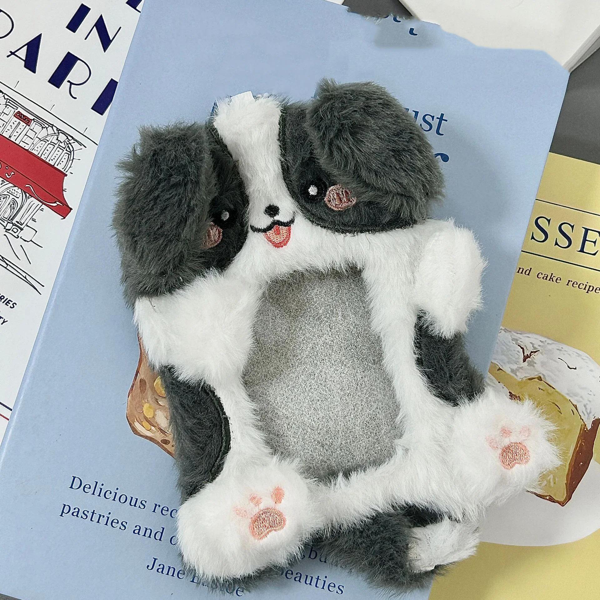 

Plush Card Photo Cute with Keychain Cartoon Cover ID Card Bank Credit Card Protection Fun, Convenient and Practical Student