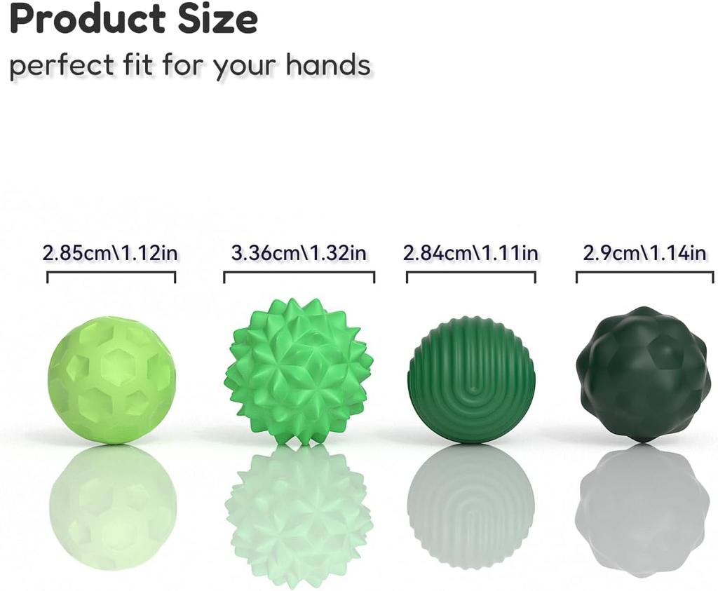 Magnetic Sensory Fidget Ball Toy, Silicone Stress Relief Toys for Adults, Teens with  Stocking Stuffers for Women Men Teen Gift