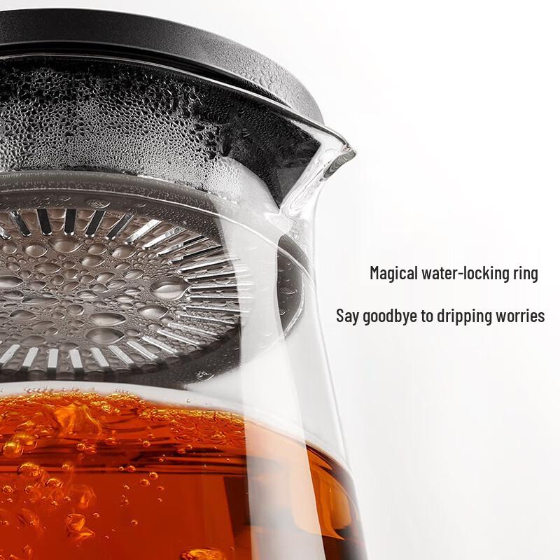 Shangming Heat-Resistant Glass Teapot with Filter