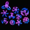 New Colorful Fingertip Gyro Plastic Gradient Decompression Toy