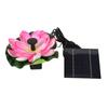Lotus Flower Solar Water Pump Landscaping Floating Solar Bird Bath Fountain for Fish Pond Garden Patio Aquarium 1.4W