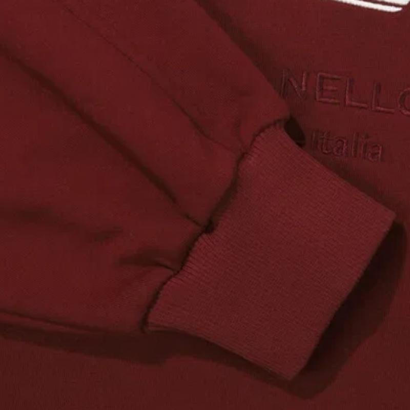 Fila V Neck Logo Sweatshirt Fs2pog3151f Win