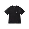 MLB Basic Logo Series New York Yankees Logo Round Neck Short Sleeve T-Shirt Unisex T-Shirts Black 3ATS02114-50BKS