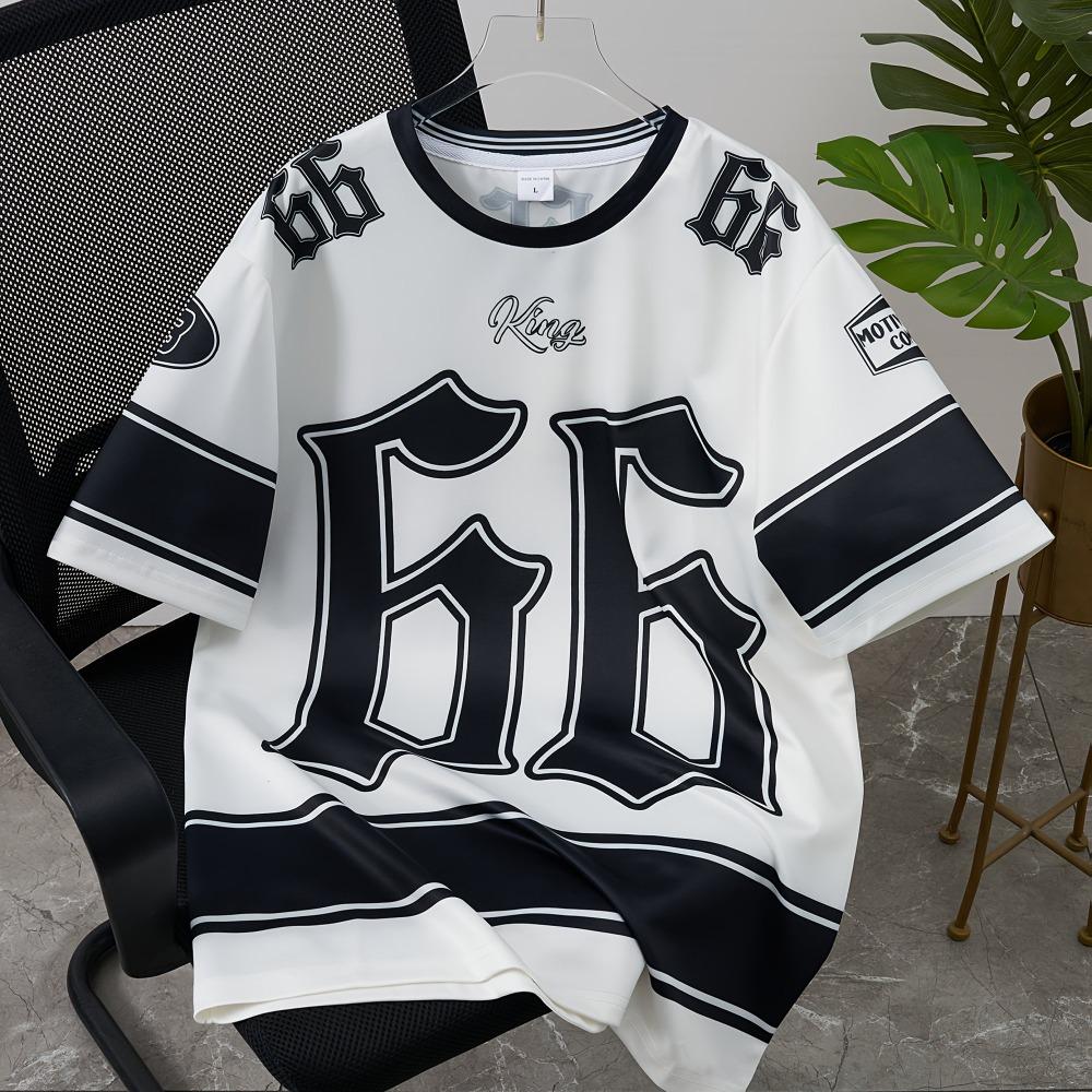 66 printed men s short sleeved sports and leisure street style short sleeved breathable XS