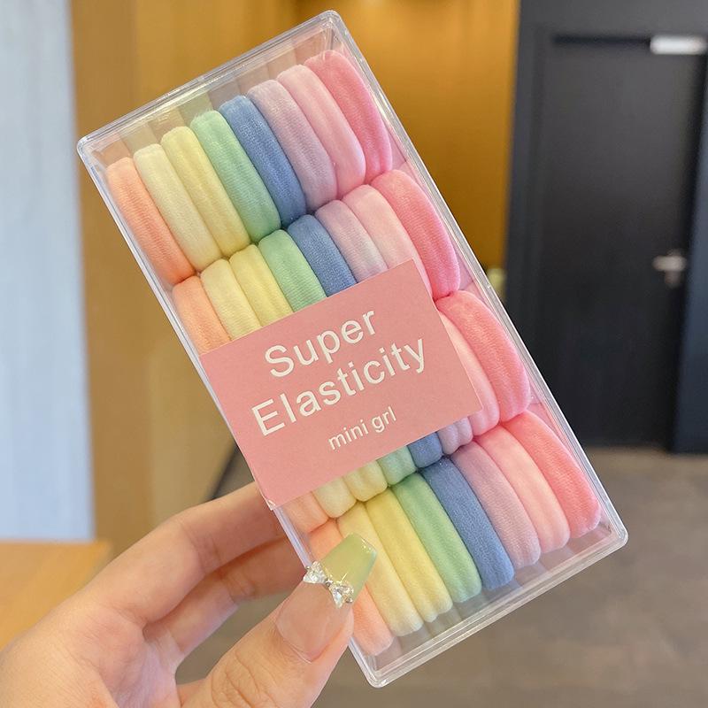 Colorful Children's Headband and Hair Tie Set for Girls