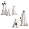 Mysterious Lawn Decorations for Party Halloween Ghost Dog Decoration, Spooky Ornament with LED Lights And Easy Assembly Ornaments Remote Control,