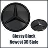 2025 Hot Car Sticker Silver And Black OE Style  For Mercedes Benz C-Class W204 2008-2014 C180 C200 C230 C250 C280 C300 C350 Fron