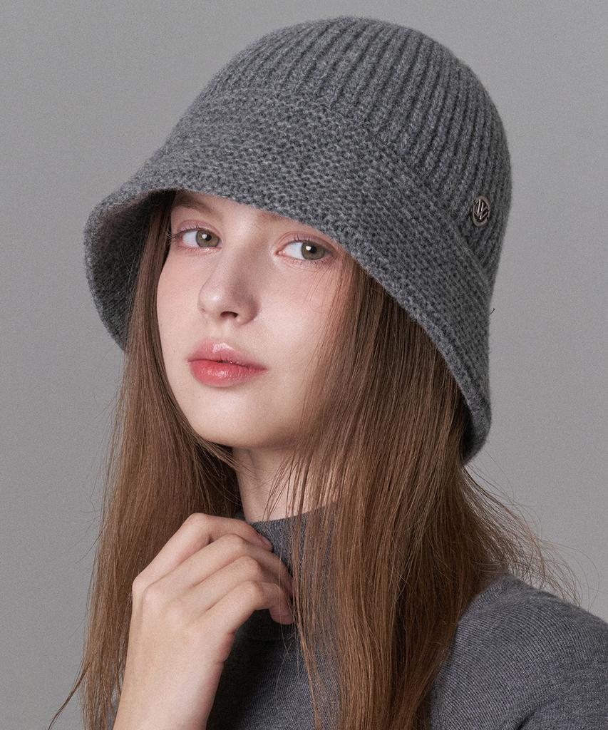 Hwaiteusaenjeu Wool Blended Knit Hat Oslo (4 Colors)