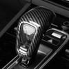 Carbon Fiber ABS Gear Shift Knob Head Cover Trim For Porsche Cayenne 2018-