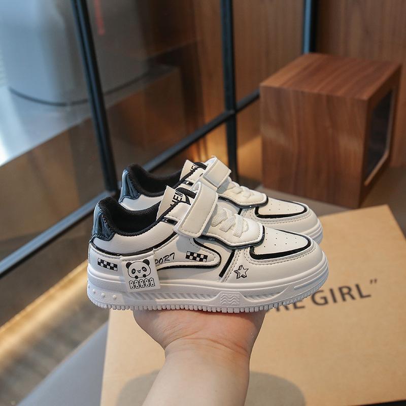Girls' shoes 2025 autumn new student version little white shoes children's casual soft sole high value school season shoes