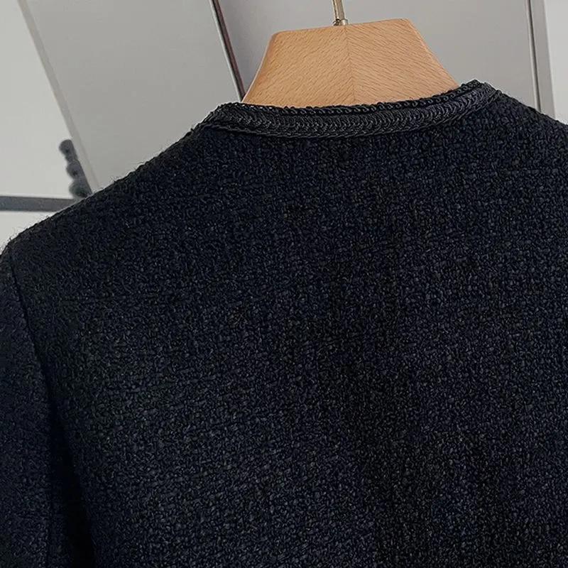 Women's Fashionable Short Woolen Coat