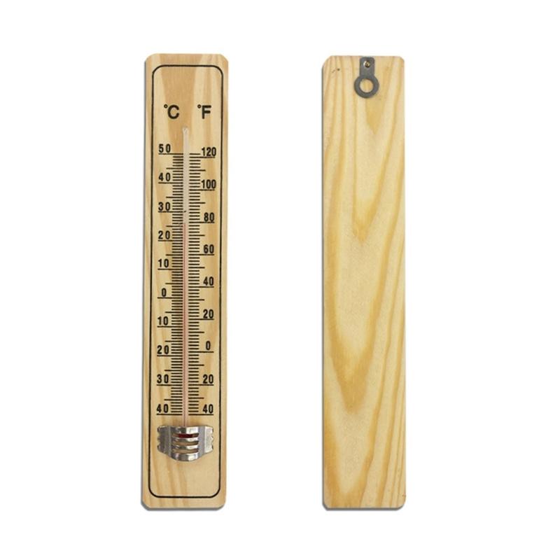 Wall Hangs Thermometer Indoor Outdoor Garden House Garage Office Room Hung LoggerTemperature MesureMeter