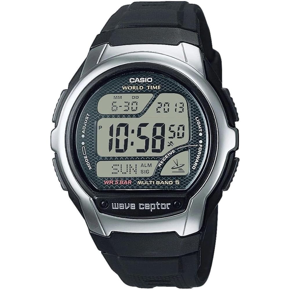 [Casio Computer Co., Ltd.] Watch: Casio Collection Wave Scepter. WV-58R-1AEF Men s Black
